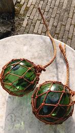 Vintage macrame drijvers 2 maal, Antiek en Kunst, Ophalen of Verzenden