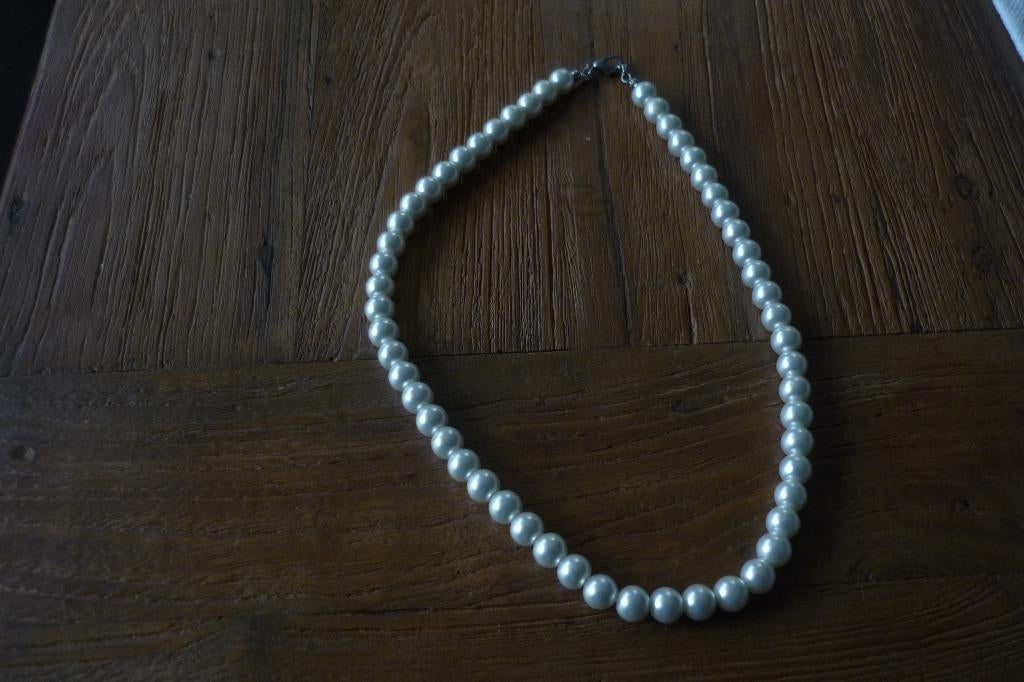 parel ketting, Sieraden, Tassen en Uiterlijk, Kettingen, Ophalen of Verzenden, Zo goed als nieuw