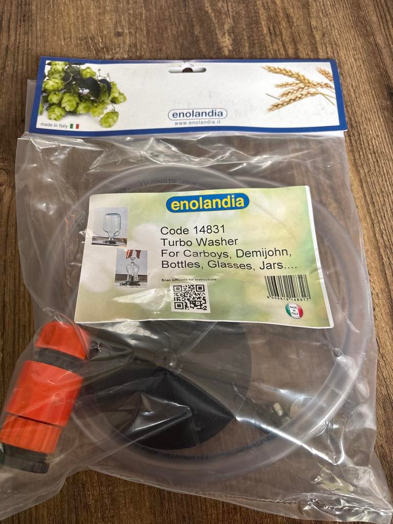 Enolandia Turbo Washer Flessen/Glazen Wasser, Ophalen of Verzenden, Overige typen