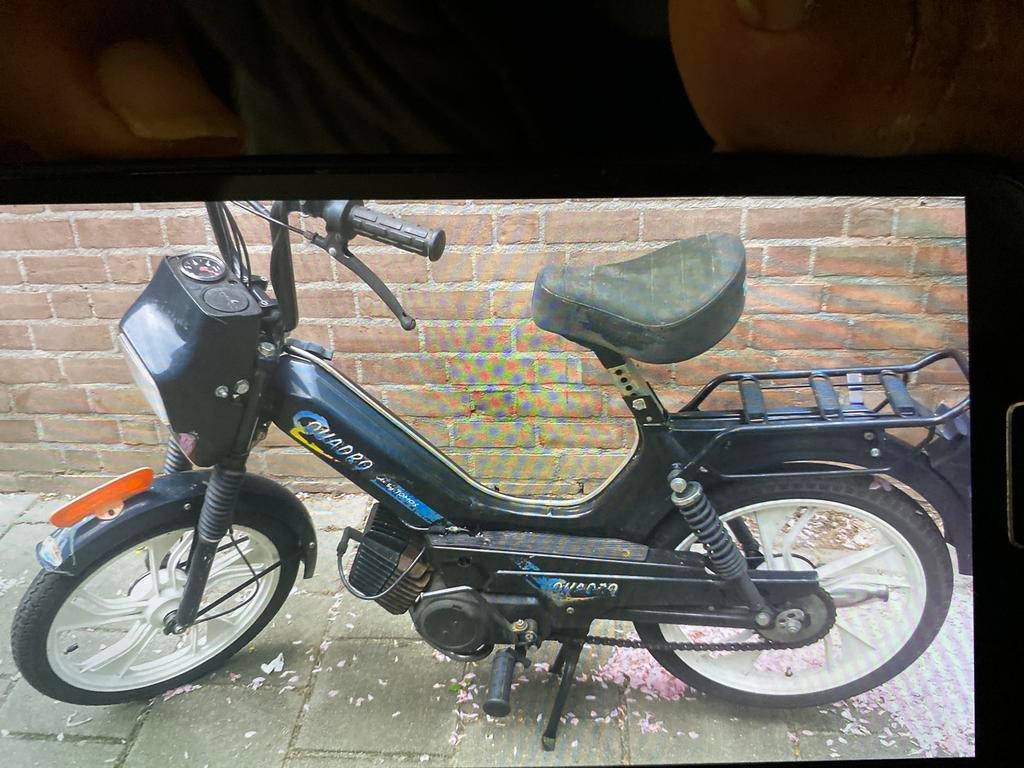 Tomos bromfiets opknapper, Fietsen en Brommers, Brommers | Tomos, Ophalen, Zo goed als nieuw, Quadro