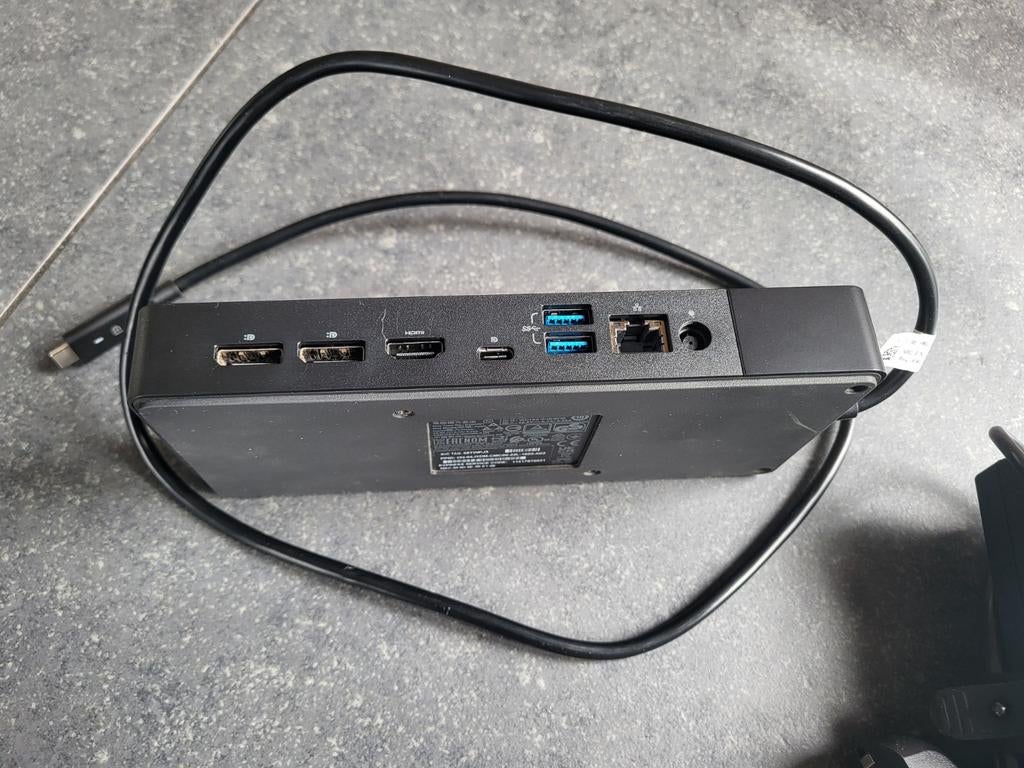 Dell WD19S USB-C Docking Station met voeding, Computers en Software, Dockingstations, Ophalen of Verzenden, Zo goed als nieuw