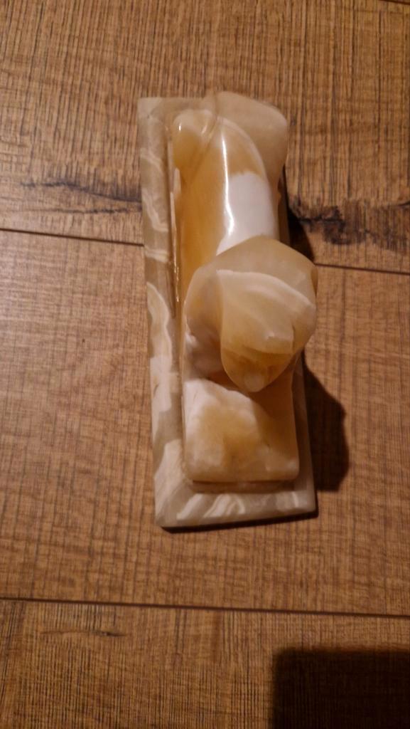 Onyx Sfinx Beeldje - Egyptische Decoratie, Antiek en Kunst, Kunst | Beelden en Houtsnijwerken, Ophalen of Verzenden