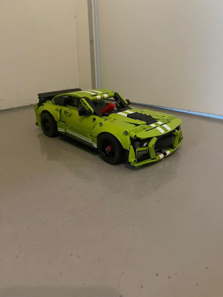 Lego Dodge Challenger SRT Hellcat Groen, Kinderen en Baby's, Speelgoed | Duplo en Lego, Gebruikt, Lego, Complete set, Ophalen of Verzenden