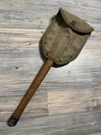 Amerikaanse WW2 Klapschep met vroeg model hoes., Ophalen of Verzenden, Landmacht, Amerika, Overige typen