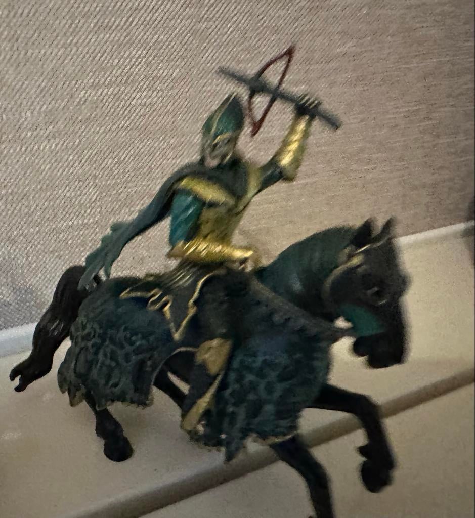 Drie ruiters van Raveleijn Efteling, Verzamelen, Efteling, Verzenden, Gebruikt, Beeldje of Poppetje