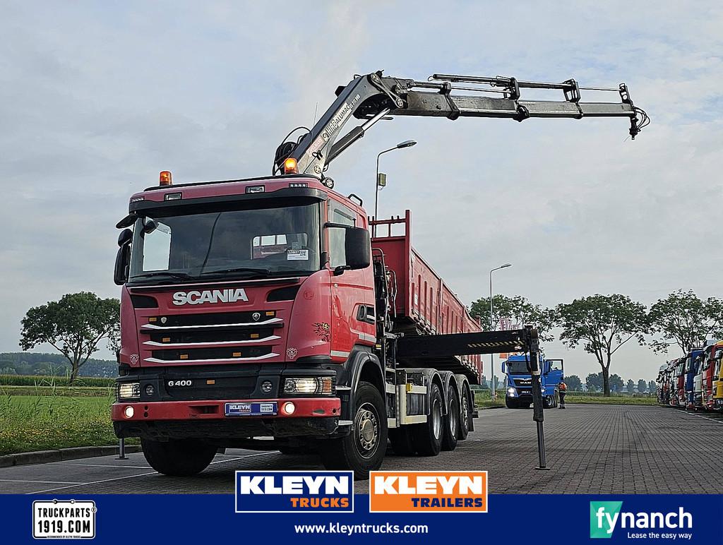 SCANIA G400 8x4*4 hiab 211ep-3, Auto's, Vrachtwagens, Euro 5, Scania, Bedrijf, Te koop