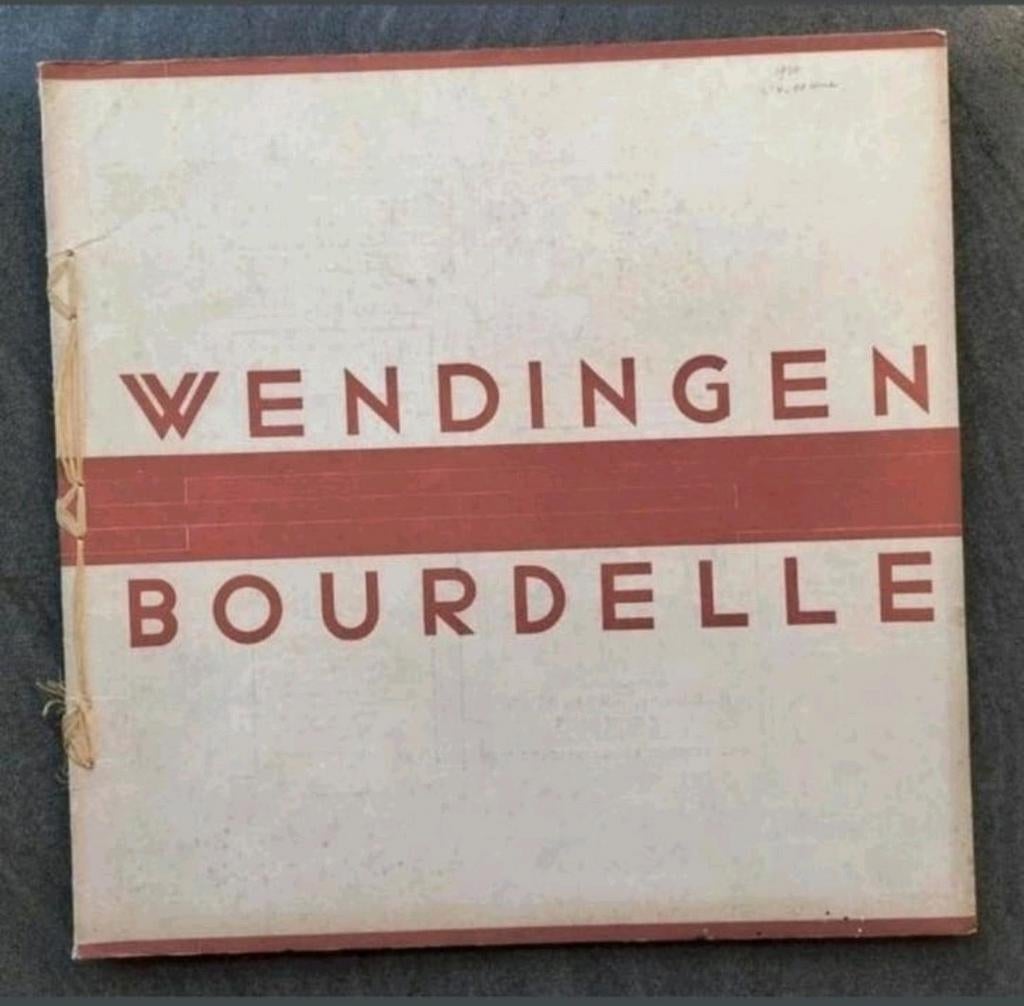Wendingen 1930, nr 4: Antoine Bourdelle (H.Th. Wijdeveld), Gelezen, Mr. H.P.L. Wiessing, Beeldhouwkunst, Ophalen of Verzenden
