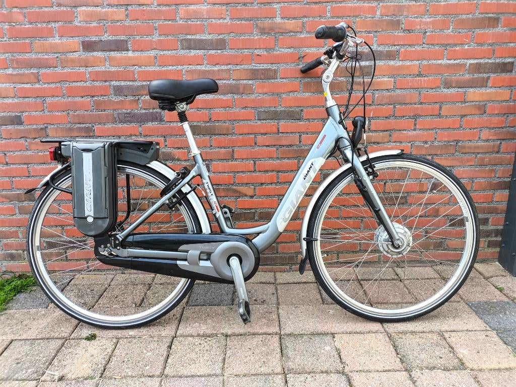 Giant Twist Lite Single met 2 prima accu’s, 7 versnel,, Fietsen en Brommers, Gebruikt, 47 tot 51 cm, 30 tot 50 km per accu, Ophalen