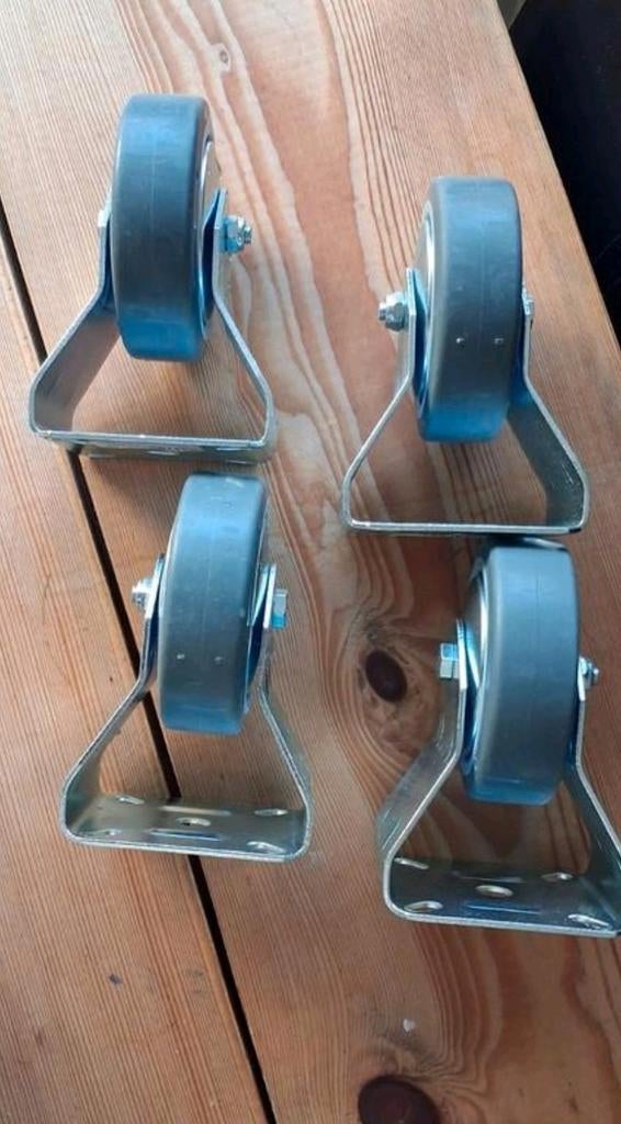 Set van 4 zwenkwielen, Verzenden, Nieuw