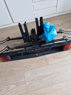 Fietsendrager, Ophalen, Trekhaakdrager