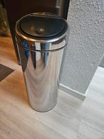 Brabantia pedaalemmer, Ophalen of Verzenden, Zo goed als nieuw, Rvs, 50 tot 75 cm
