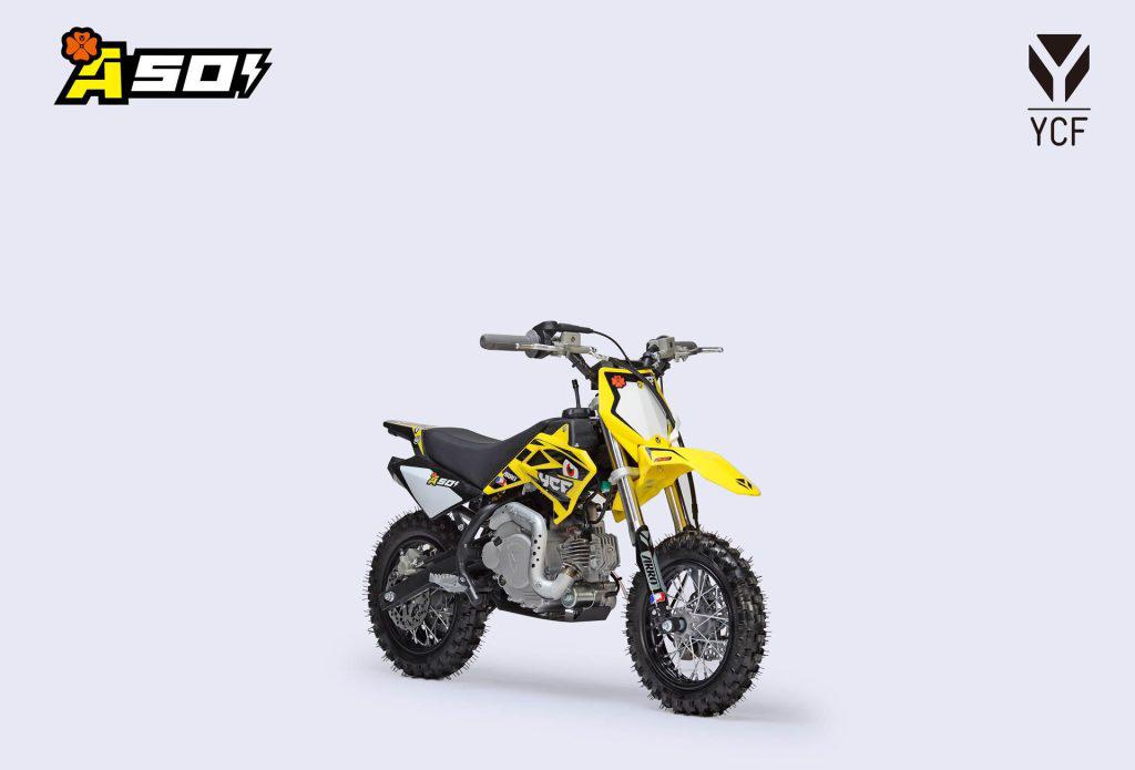 YCF 50cc crosser elektrisch gestart, Ophalen, Zo goed als nieuw, Overige typen