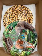 Diverse Versiering: Safari en Luipaard Thema Borden, Ophalen of Verzenden, Nieuw, Versiering, Verjaardag