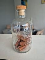 Zuidam Distillers Glazen Fles met Kurk en Kaneelstokjes, Overige kleuren, 50 tot 75 cm, Ophalen of Verzenden, Glas