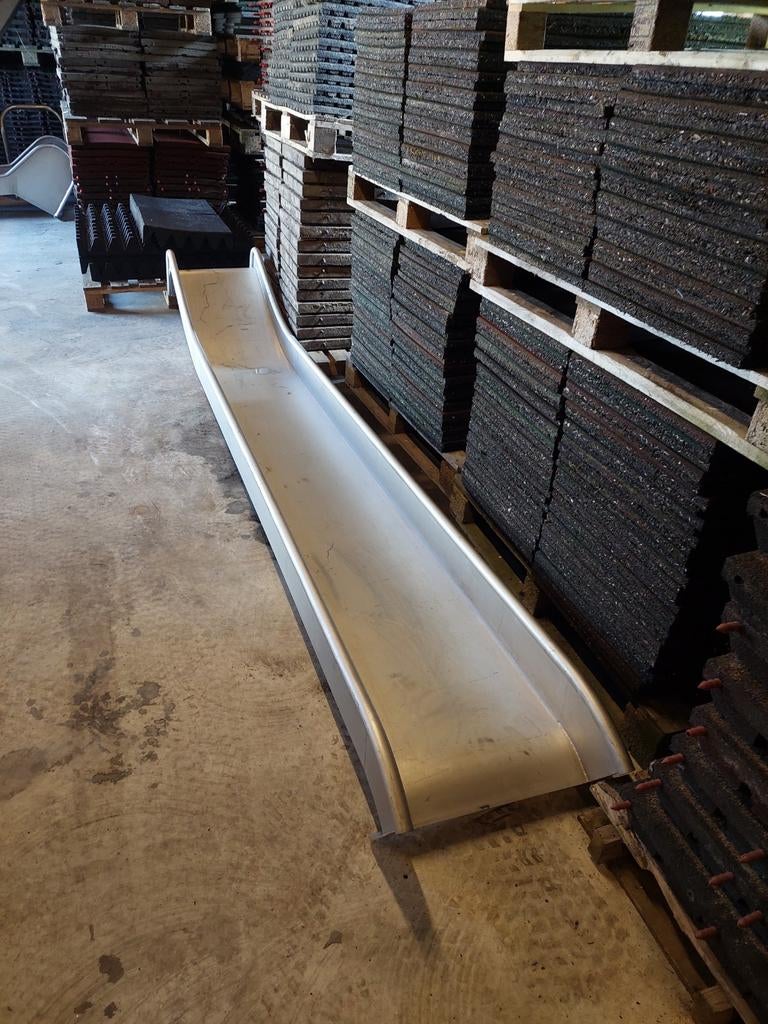 Glijbaan rvs/speeltoestel/glijgoot/diverse lengtes, Ophalen, Gebruikt, Glijbaan, Aanbouwonderdeel