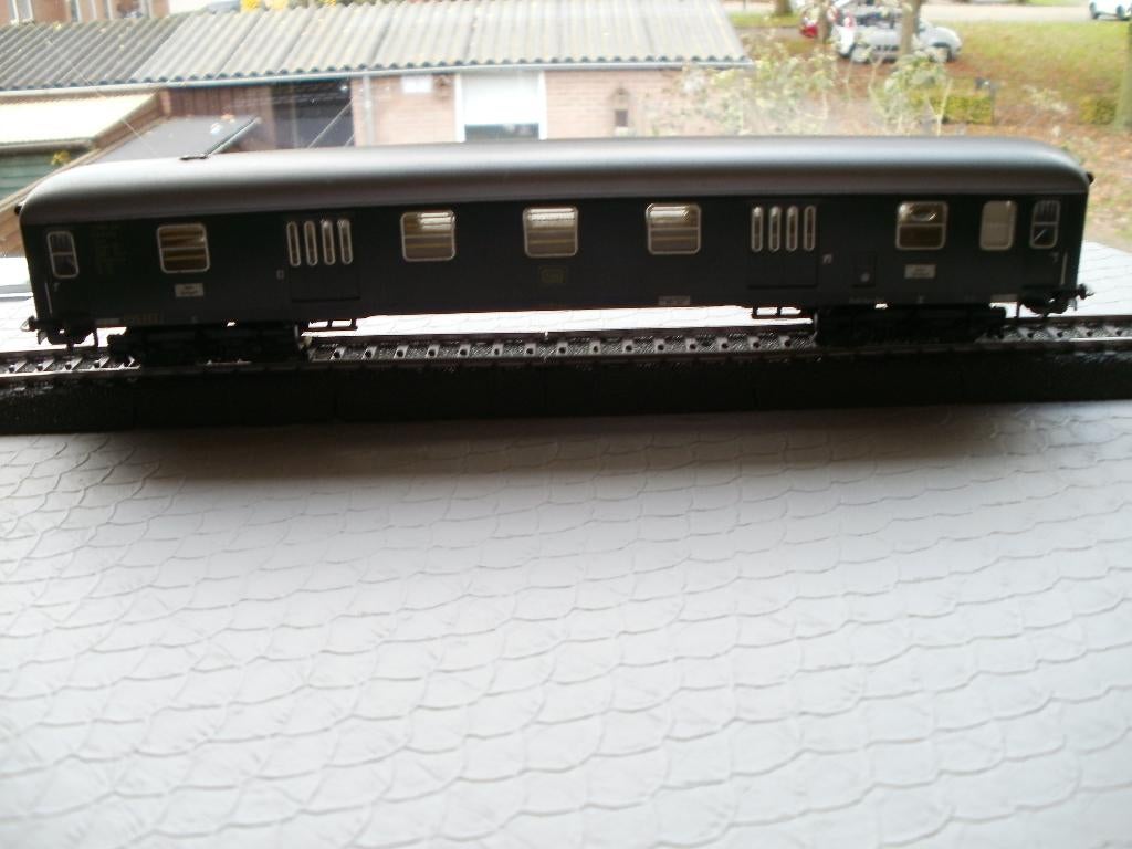 Marklin Ho Bagagerijtuig no 4044 met verlichting., Wisselstroom, Gebruikt, Wagon, Ophalen of Verzenden