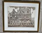 Ets voormalig Zandvliet college Den Haag, Antiek en Kunst, Kunst | Etsen en Gravures, Ophalen