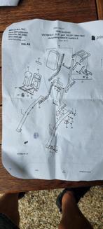 Suzuki intruder VS700GLF  +/- 1986 richting aanw duozitting, Motoren, Ophalen of Verzenden, Gebruikt