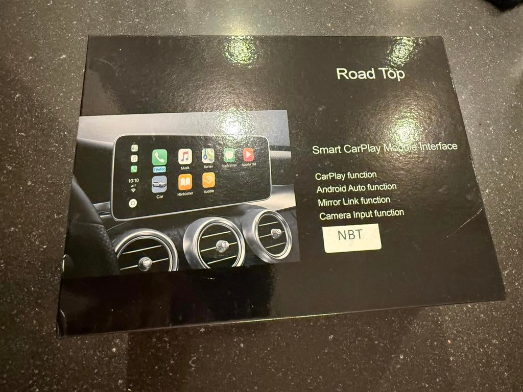 Road Top CarPlay module voor BMW NBT, Auto diversen, Autonavigatie, Ophalen of Verzenden, Zo goed als nieuw