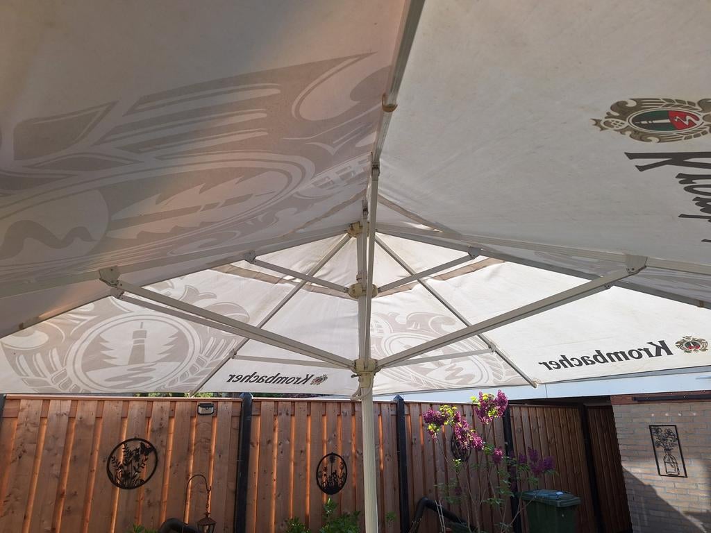 Horeca parasol "Schneider", Tuin en Terras, Ophalen, Gebruikt
