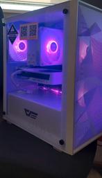 RTX 5060 + Ryzen 5600X RGB White Gaming PC, Ophalen, AMD Ryzen 5, Zo goed als nieuw, Gaming