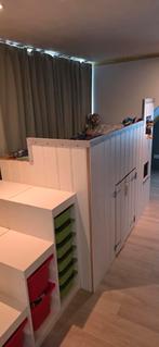 Ikea Kura bed met ombouw en trap, Ophalen, Gebruikt, Hoogslaper