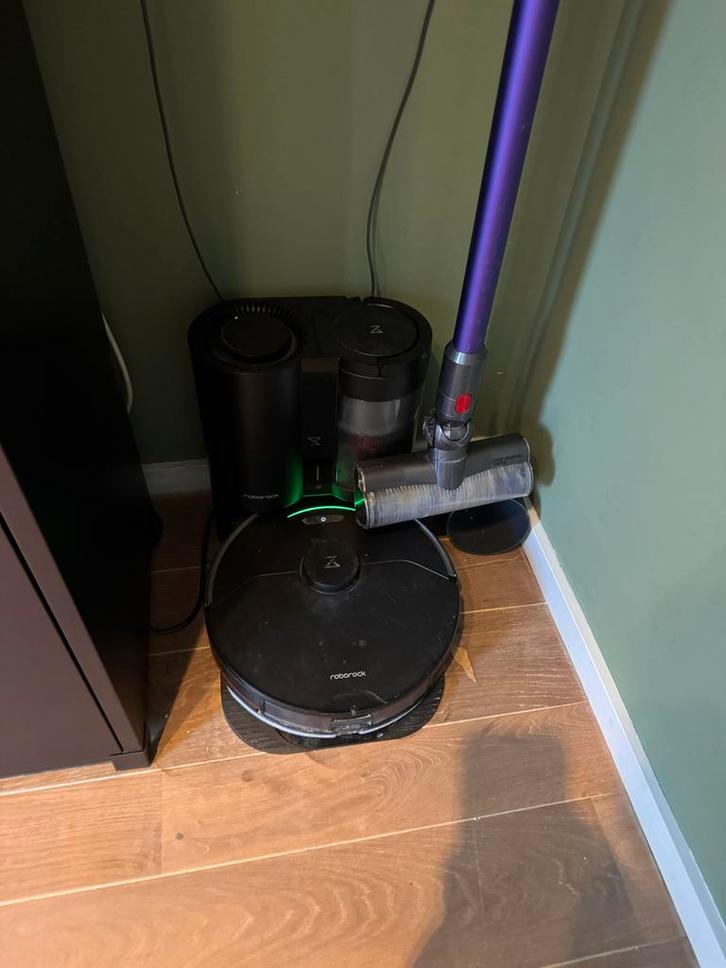 Roborock S7 MaxV Robotstofzuiger - Krachtige Reiniging, Witgoed en Apparatuur, Stofzuigers, Gebruikt, Robotstofzuiger, Minder dan 1200 watt
