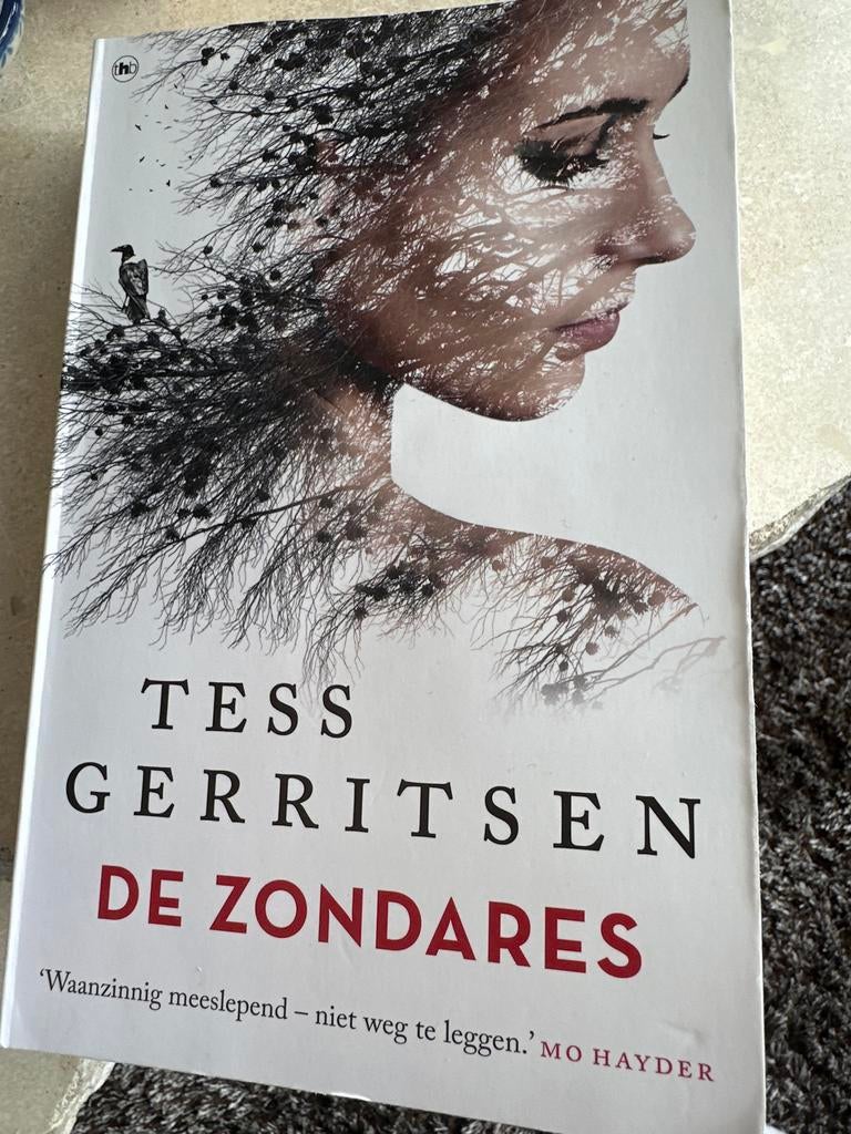 Tess Gerritsen - De Zondares (Rizzoli & Isles), Boeken, Ophalen of Verzenden, Gelezen, Nederland