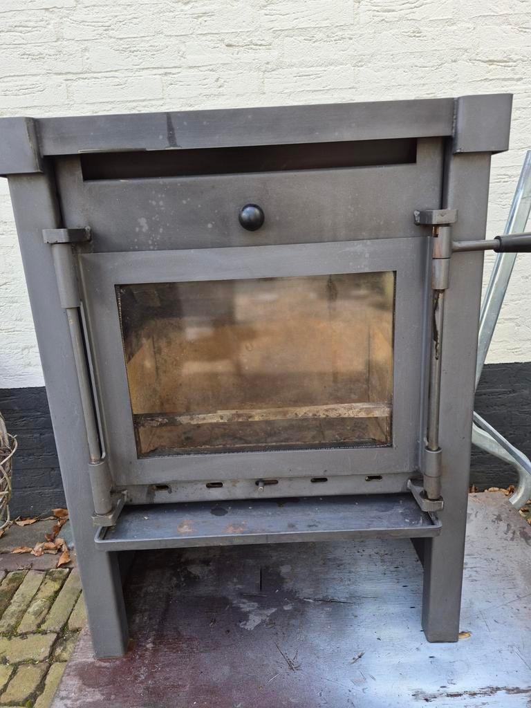 Houtkachel, lijkt op een Janus 9, Huis en Inrichting, Kachels, Ophalen, Gebruikt, Hout, Houtkachel