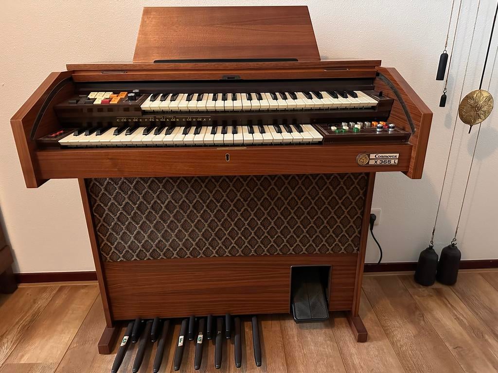 Vintage Cosmovox X 365 L orgel - werkend - Nieuwleusen, Muziek en Instrumenten, Orgels, Ophalen, Gebruikt, 2 klavieren, Orgel