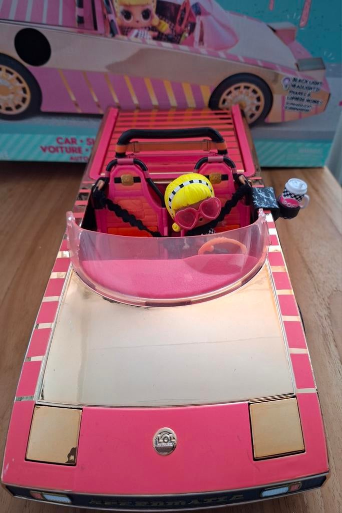 LOL Surprise auto met zwembad. Inclusief doos., Ophalen of Verzenden, Zo goed als nieuw, Overige typen