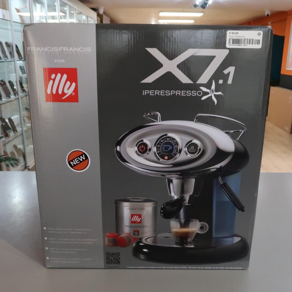 illy X7.1 iPerespresso Koffiecupmachine | Nieuw in Doos, Niet ingevuld, Nieuw, Niet ingevuld, Niet ingevuld