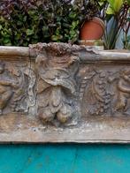 Antiek kerkaltaar balk vol engeltjes putti uniek 164 Miekje, Antiek en Kunst, Ophalen