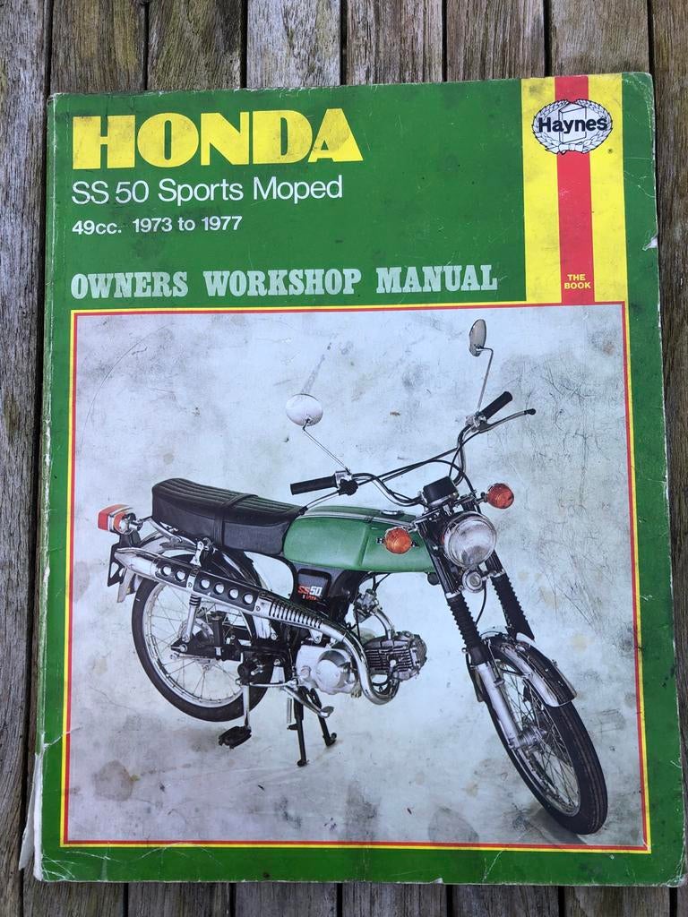 Haynes Owners Workshop Manual Honda SS 50 Sports Moped, Motoren, Ophalen of Verzenden, Honda