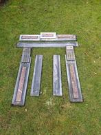 Marmeren schouw., Ophalen