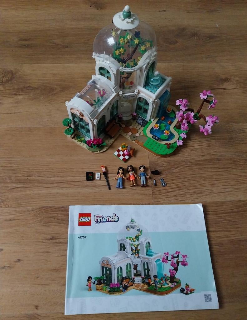 lego friends 41757 botanische tuin, Kinderen en Baby's, Speelgoed | Duplo en Lego, Zo goed als nieuw, Ophalen of Verzenden