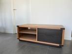 Te koop: design tv meubel dressoir, Ophalen, 100 tot 150 cm, Design, Eikenhout