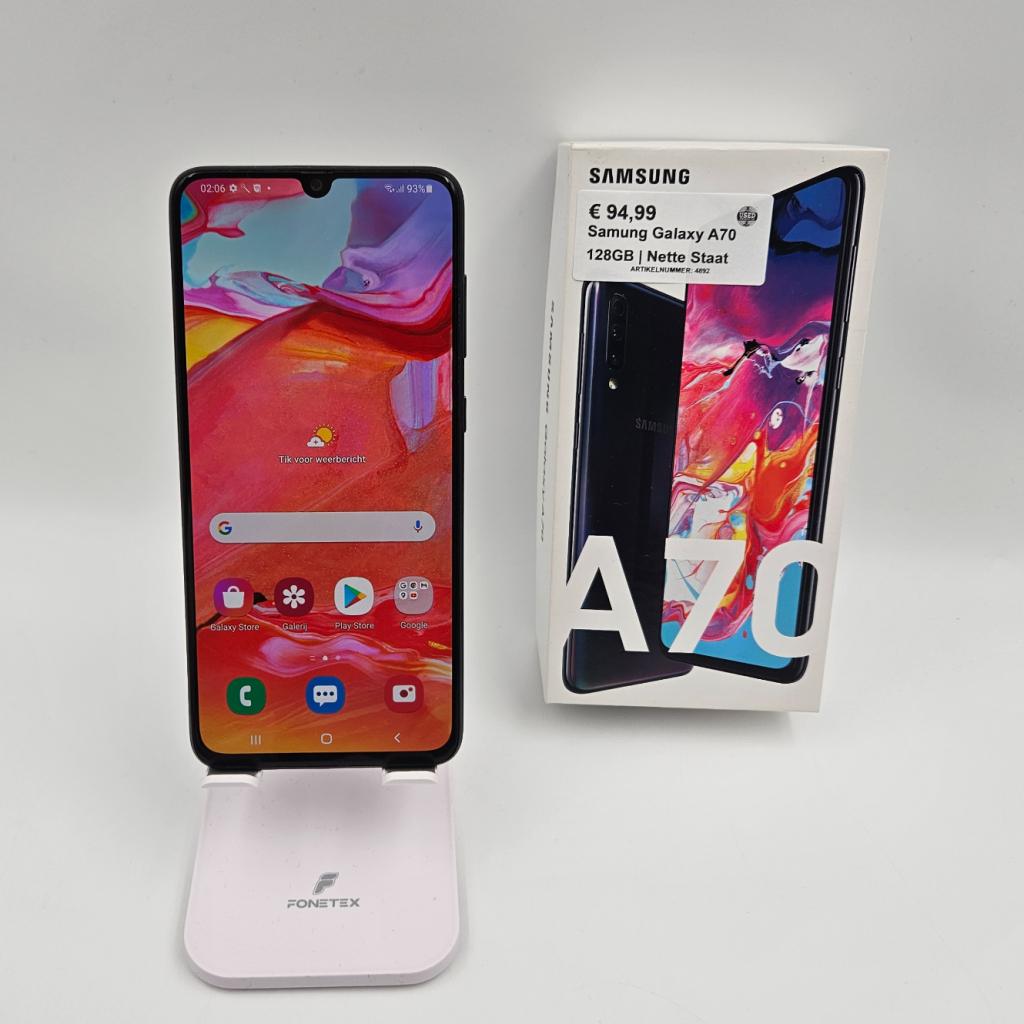 Samung Galaxy A70 128GB | Nette Staat, Samsung, Zo goed als nieuw, Support@Samsung.com, 129, Samsung-ro, Yeongtong-gu
Suwon-si, Gyeonggi-do 16677
South Korea