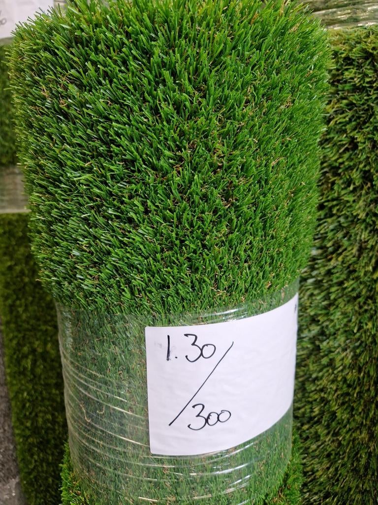Kunstgras coupon nieuw 27mm 1.30 x 3.00 (3.9m2), Ophalen of Verzenden, Nieuw, 20 m² of meer