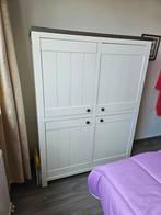 Witte kast, Huis en Inrichting, Kasten | Kledingkasten, Ophalen, Zo goed als nieuw, 25 tot 50 cm, 150 tot 200 cm