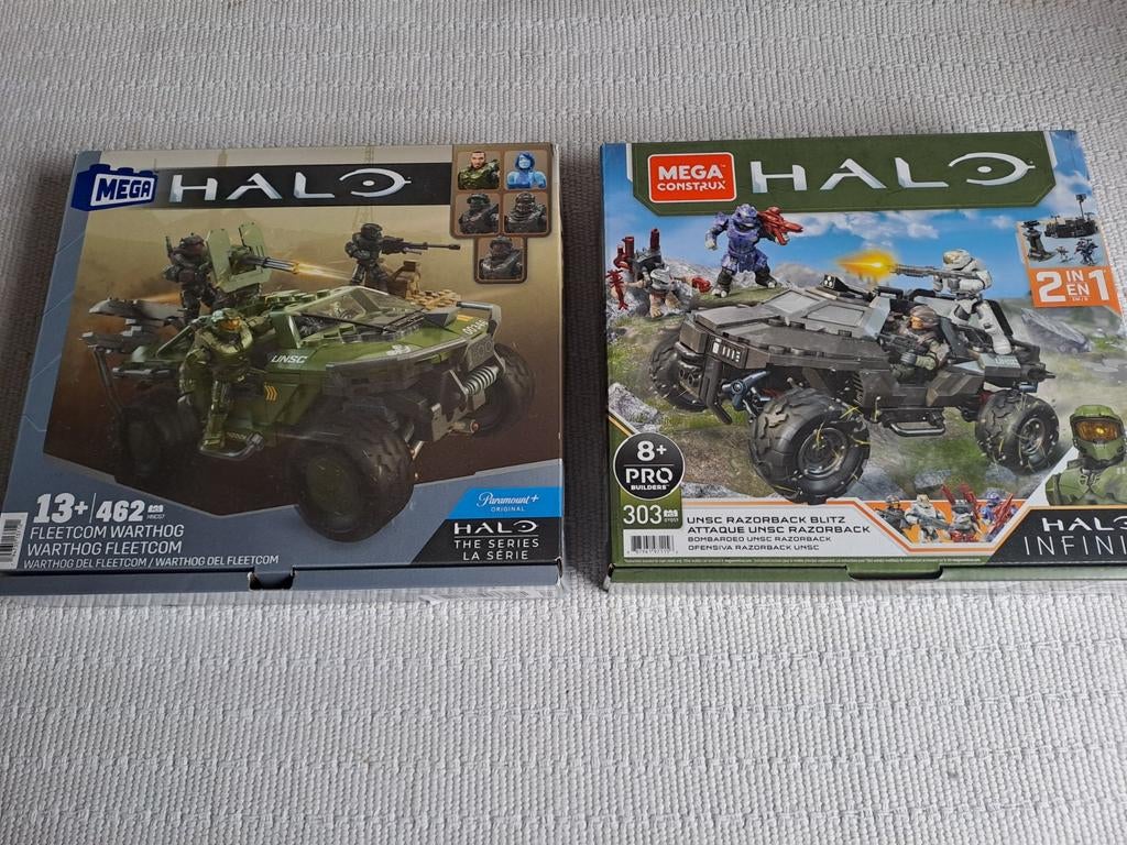 Lego, Martel bouwsets- nieuw 2 x Halo. Mega dozen., Kinderen en Baby's, Speelgoed | Bouwstenen, Ophalen of Verzenden, Nieuw