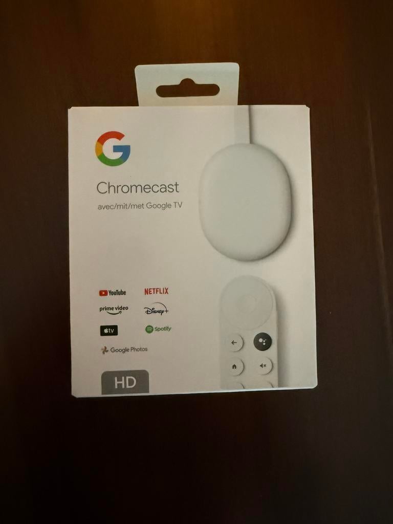 Google Chromecast HD in de Doos, Ophalen of Verzenden, Zo goed als nieuw