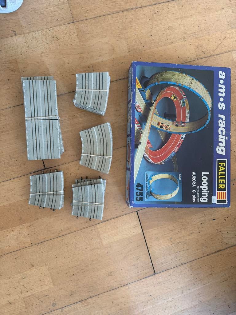 Faller AMS Racing Looping en bochten uitbreiding, Ophalen of Verzenden, Gebruikt