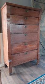 Kast/ladekast, antiek, Ophalen, Gebruikt, 5 laden of meer, 50 tot 100 cm