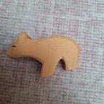 Ostheimer IJsbeer Klein Houten Speelfiguur, Ophalen of Verzenden, Zo goed als nieuw, Jongen of Meisje