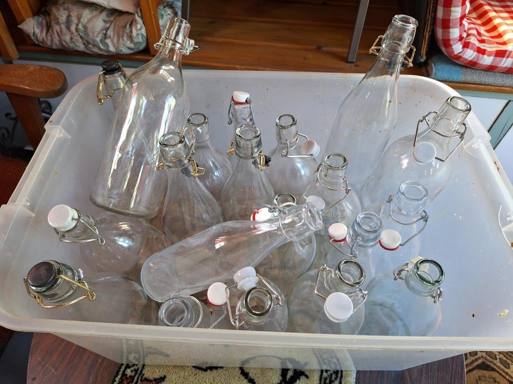Beugelflessen verschillende maten, Ophalen of Verzenden