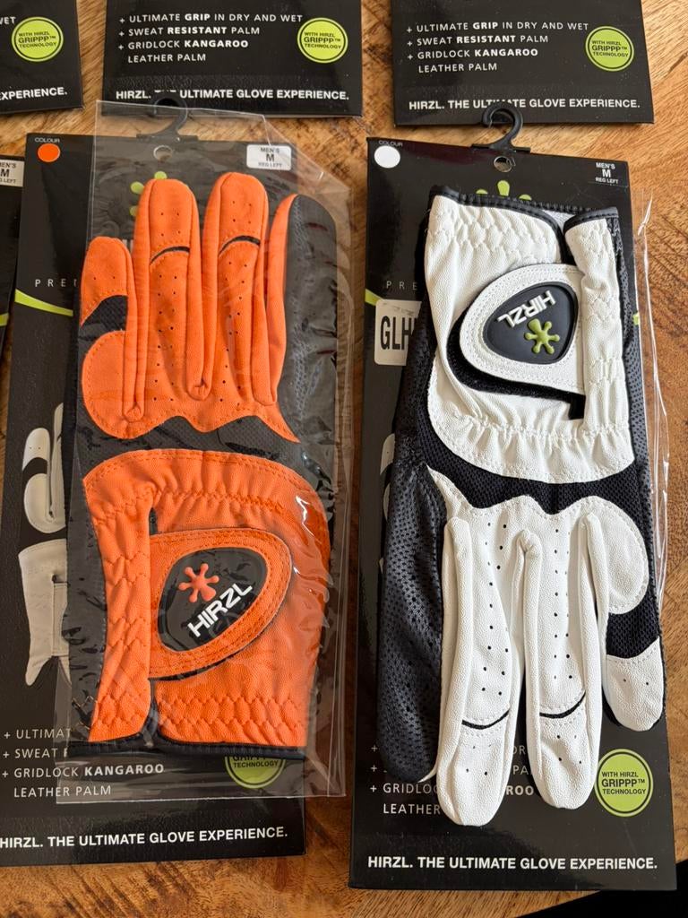 Hirzl Golfhandschoen kangaroo leer maat M NIEUW, Sport en Fitness, Golf, Ophalen of Verzenden, Nieuw, Kleding
