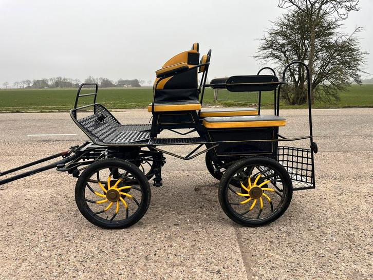 Menwagen, Dieren en Toebehoren, Rijtuigen en Koetsen, Zo goed als nieuw, Marathonwagen, Pony