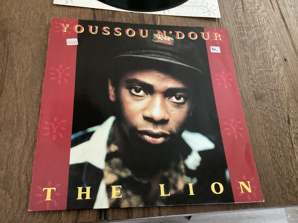 Youssou N'Dour - The Lion LP (Virgin Records), Gebruikt, Originele persing, Ophalen of Verzenden, 12 inch