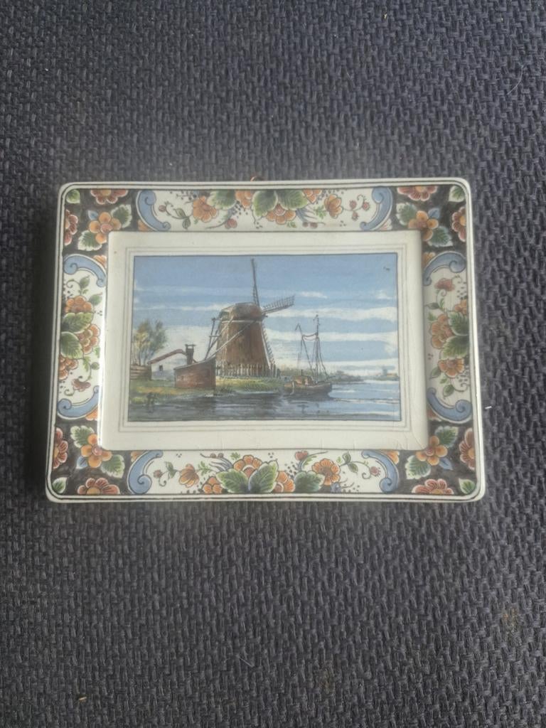 Westraven Utrecht delfts aardewerk wandtegel e9, Antiek en Kunst, Ophalen of Verzenden